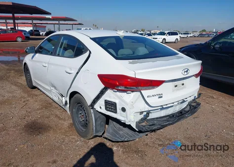 2017 Hyundai Elantra Se from USA, damaged, VIN 5NPD74LF4HH151894